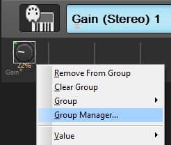 Step 13 - Open the group manager Step 13 - Open the group manager